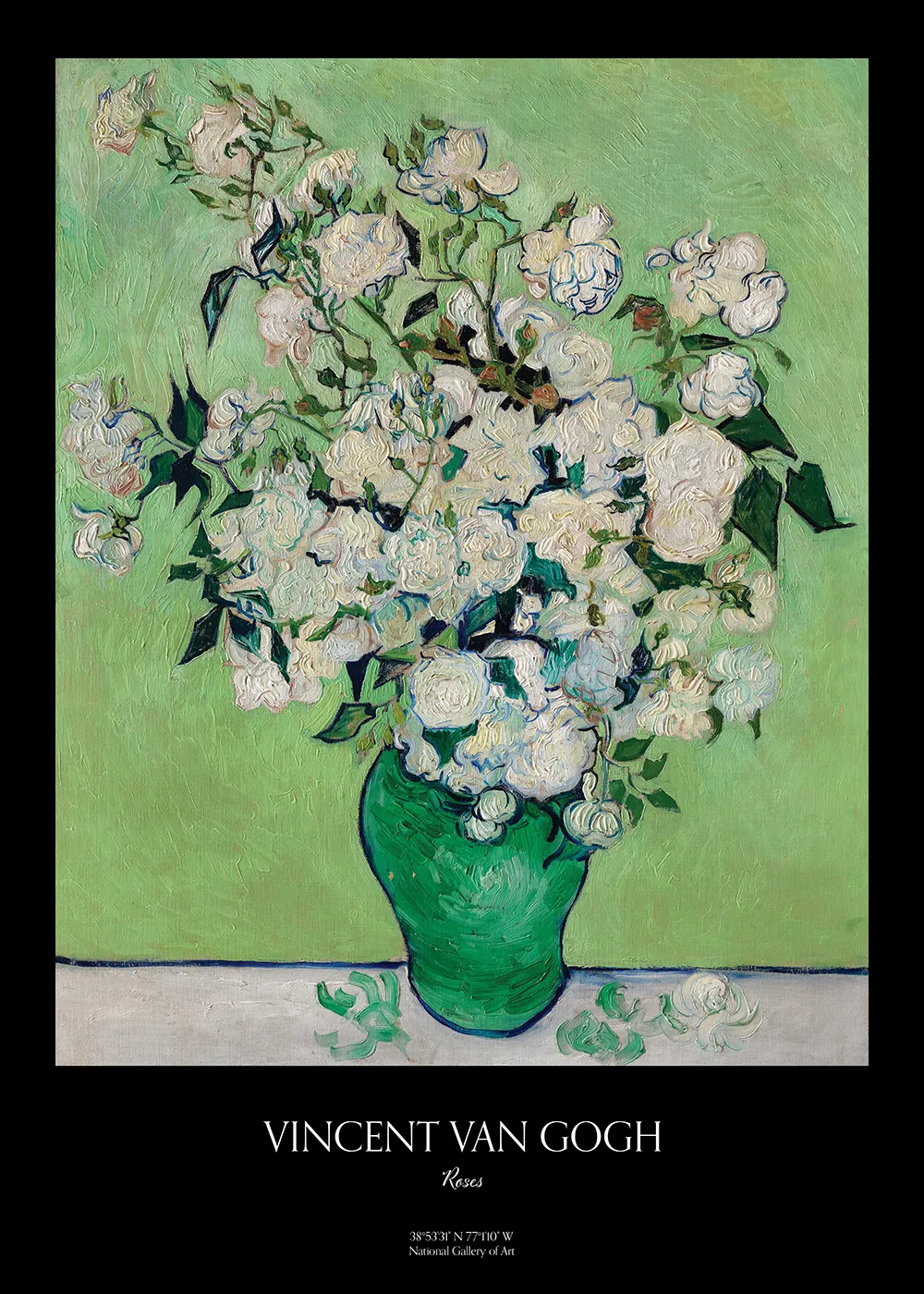 Vincent van Gogh - Roses Poster